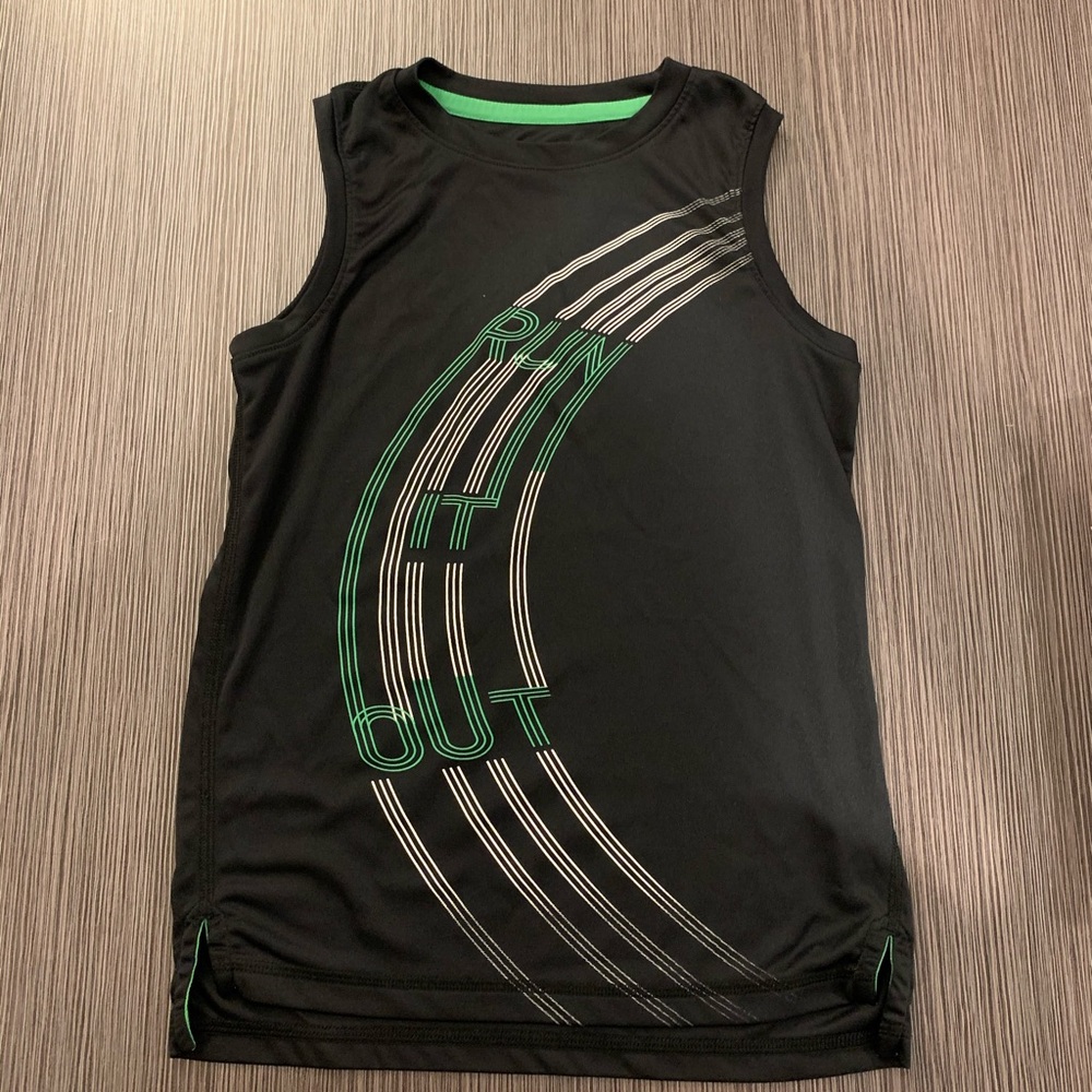 Boys All in Motion Sleeveless Graphic T-Shirt